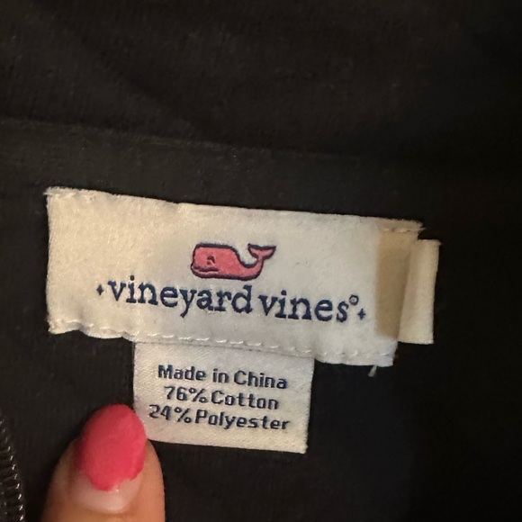 Vineyard Vines Quilted Quarter Zip - Picture 6 of 8